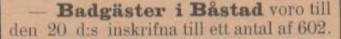 HELSINGBORGS DAGBLAD – 24 juli 1897