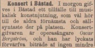 HALLAND – 28 juli 1897