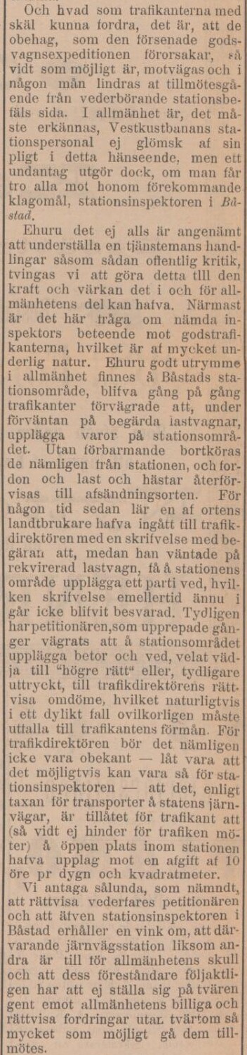 SYDHALLAND – 1 oktober 1897