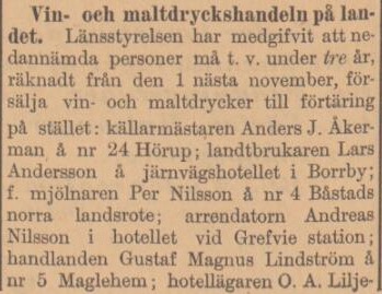 KRISTIANSTADS LÄNS TIDNING – 18 oktober 1897