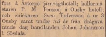 KRISTIANSTADS LÄNS TIDNING – 18 oktober 1897 (forts.)