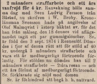 BÅSTADS TIDNING – 24 november 1897
