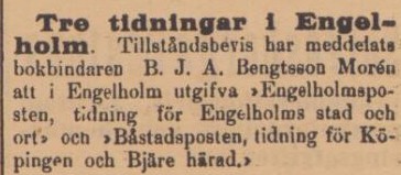 SÖLVESBORGSPOSTEN – 4 december 1897