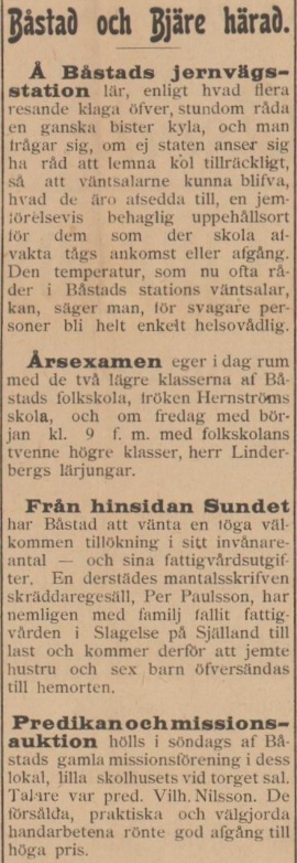 BÅSTADSPOSTEN – 15 december 1897