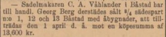ÖRESUNDSPOSTEN – 1 mars 1898