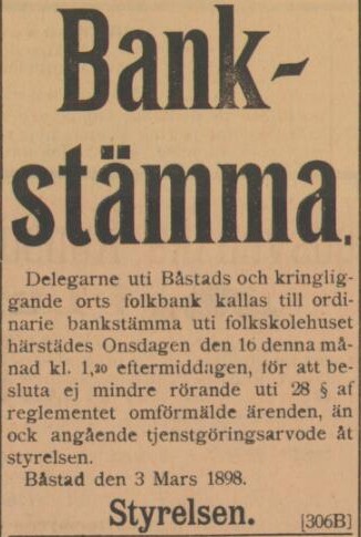BÅSTADSPOSTEN – 5 mars 1898