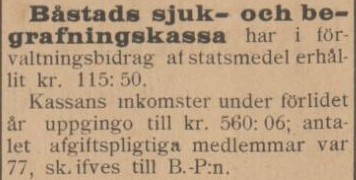 BÅSTADSPOSTEN – 21 mars 1898