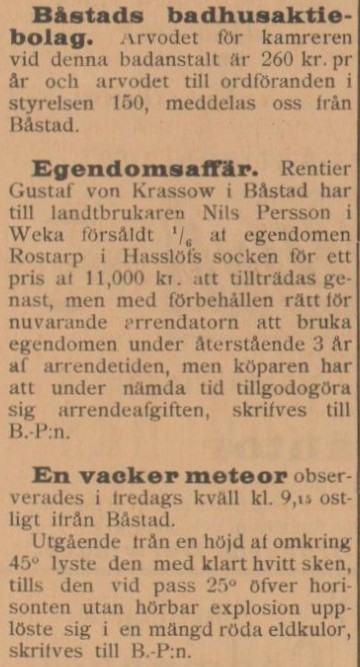 BÅSTADSPOSTEN – 4 april 1898