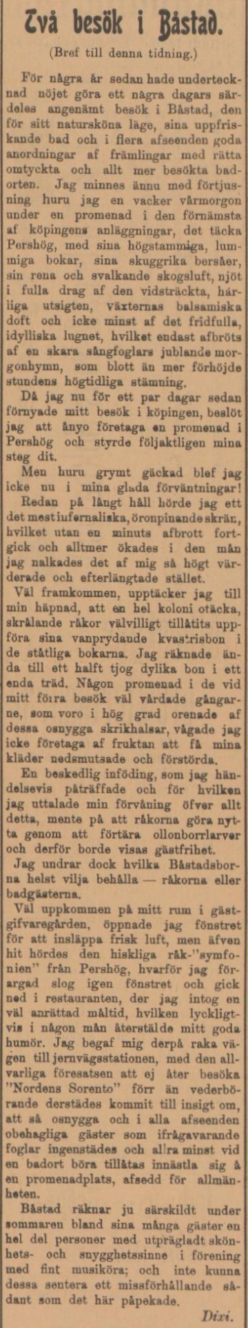BÅSTADSPOSTEN – 25 april 1898 (forts.)