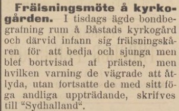 SYDHALLAND – 29 april 1898