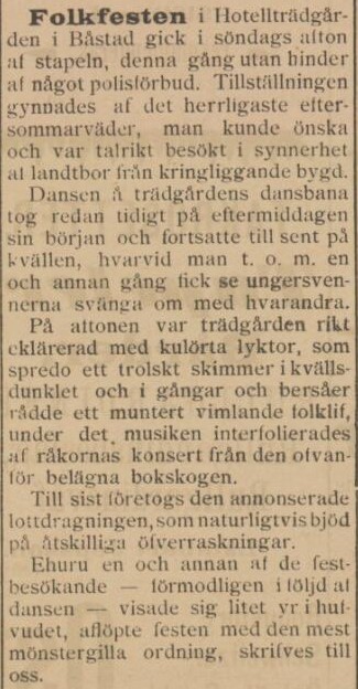 BÅSTADSPOSTEN – 23 augusti 1898