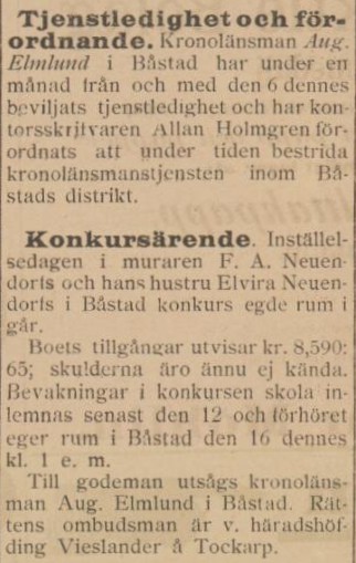 BÅSTADSPOSTEN – 6 september 1898 (forts.)