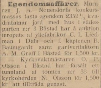 ENGELHOLMSPOSTEN – 1 oktober 1898