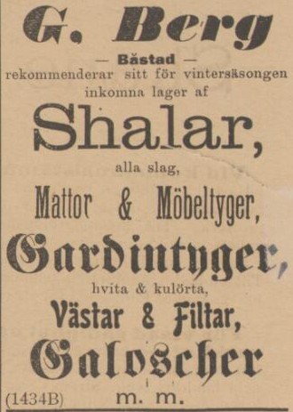 BÅSTADSPOSTEN – 3 november 1898