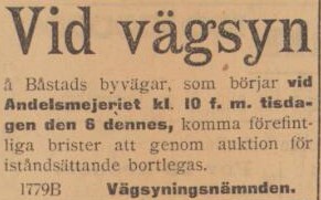 BÅSTADSPOSTEN – 3 december 1898