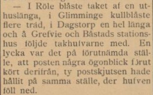 BÅSTADSPOSTEN – 13 december 1898