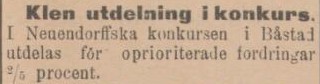 SYDHALLAND – 23 december 1898