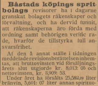 BÅSTADSPOSTEN – 19 januari 1899
