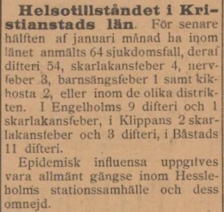 BÅSTADSPOSTEN – 9 februari 1899