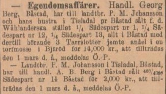ÖRESUNDSPOSTEN – 17 februari 1899