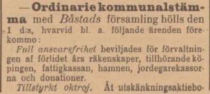 HELSINGBORGS DAGBLAD – 4 mars 1899