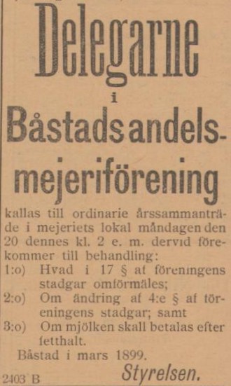 BÅSTADSPOSTEN – 16 mars 1899 (forts.)