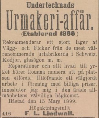 SYDHALLAND – 20 mars 1899