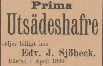 ÅBY-ÅSTORPSTIDNINGEN – 11 april 1899
