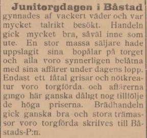 BÅSTADSPOSTEN – 20 juni 1899