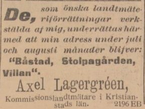 BÅSTADSPOSTEN – 1 juli 1899 (forts.)