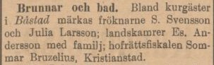 KRISTIANSTADS LÄNS TIDNING – 8 juli 1899