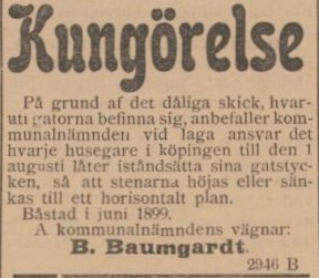 BÅSTADSPOSTEN – 15 juli 1899
