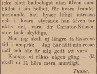 ÅBY-KLIPPANS TIDNING – 20 juli 1899 (forts.)