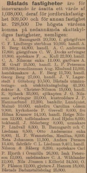 ENGELHOLMS TIDNING – 3 augusti 1899