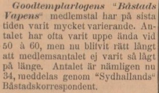 SYDHALLAND – 22 augusti 1899