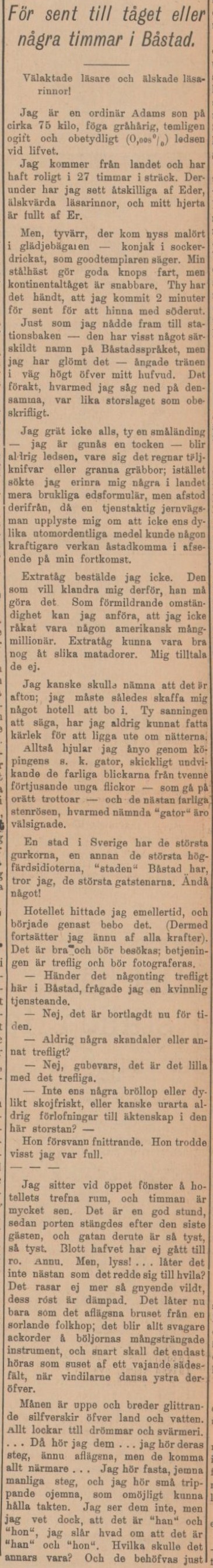 JERNVÄGSMÄNNENS TIDNING – 8 september 1899 (forts.)