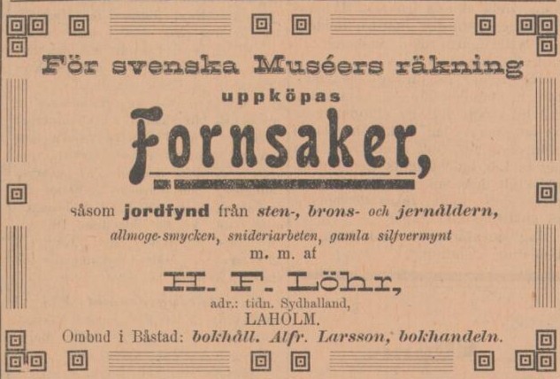 SYDHALLAND – 26 september 1899