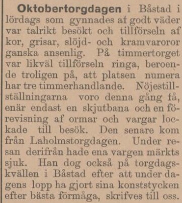 ÅBY-ÅSTORPSTIDNINGEN – 30 oktober 1899