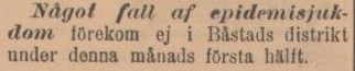 SYDHALLAND – 25 november 1899
