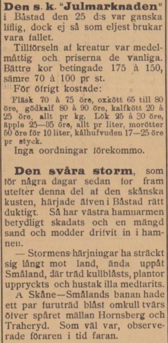 ÅBY-KLIPPANS TIDNING – 28 november 1899 (forts.)