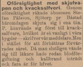 ENGELHOLMS TIDNING – 30 november 1899