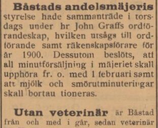 ENGELHOLMSPOSTEN – 9 januari 1900