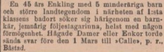 HVAD NYTT I DAG? – 30 januari 1900