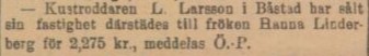 ÖRESUNDSPOSTEN – 26 februari 1900