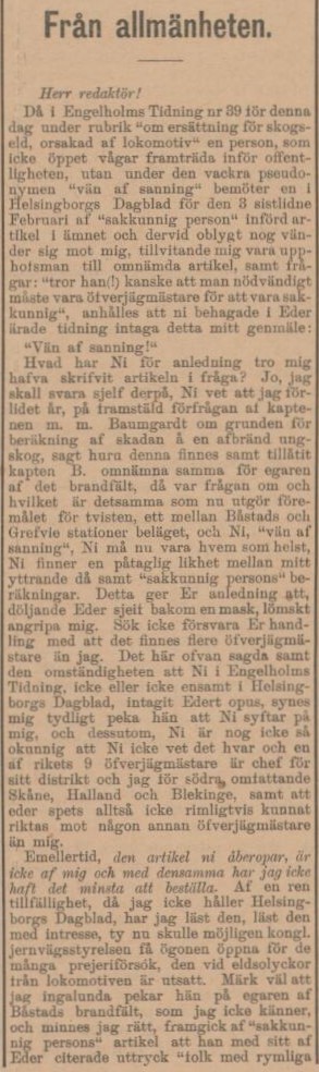 ENGELHOLMS TIDNING – 15 mars 1900 (forts.)