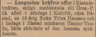 ÖRESUNDSPOSTEN – 29 mars 1900