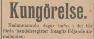 KRISTIANSTADS LÄNS TIDNING – 5 april 1900