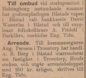 ENGELHOLMS TIDNING – 12 april 1900
