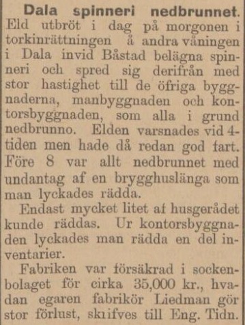 HÖGANÄS TIDNING – 28 april 1900