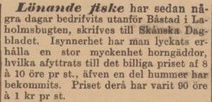 SKÅNSKA DAGBLADET – 22 maj 1900